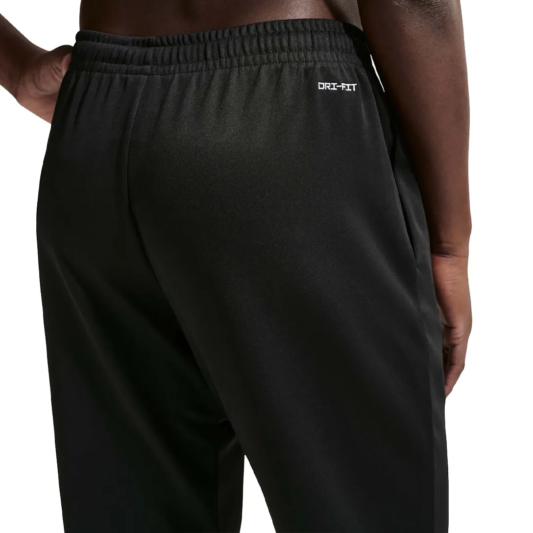 Calça de treino masculina Nike Hyverse Flex preta vista frontal